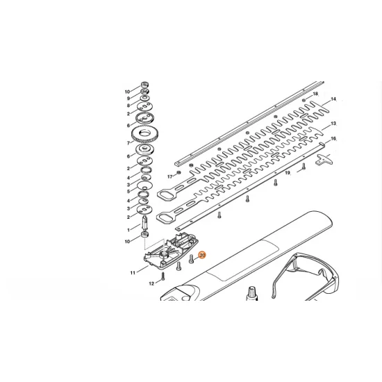 STIHL  Śruba ścinana M6x18 9039 488 1270
